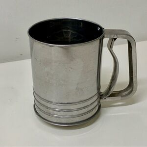 Mid Century Vtg Large Flour Sifter Made in Japan